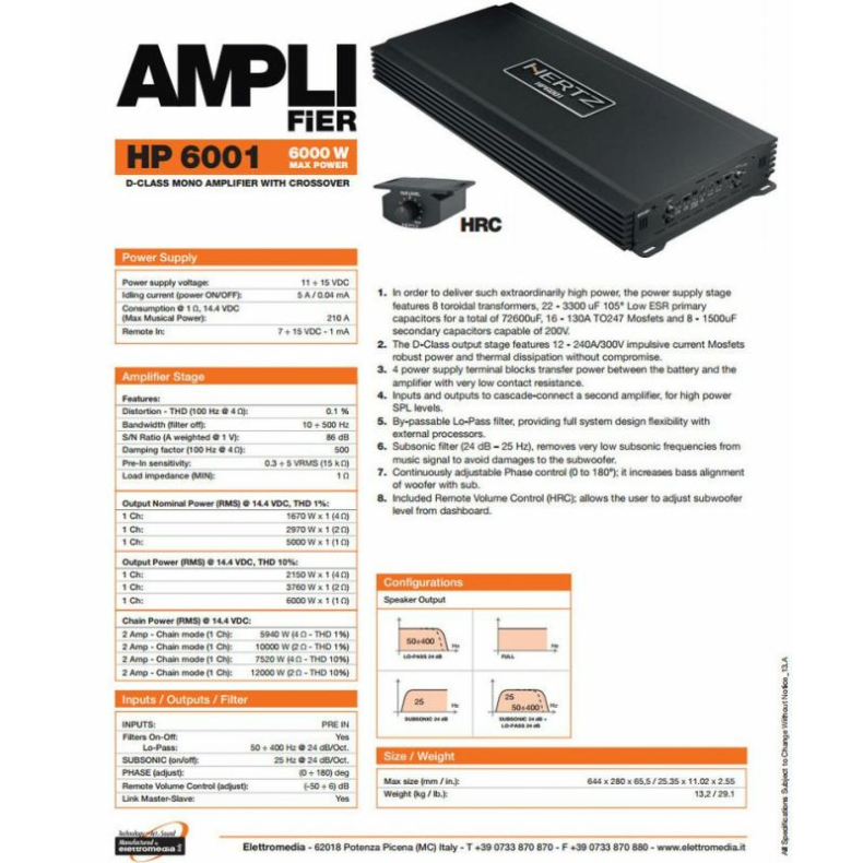 HERTZ HP6001 - Image 4