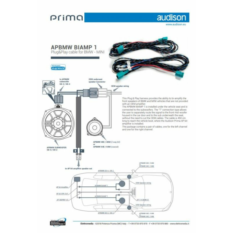 Субуфер Audison APBMW S8-4 - Image 5