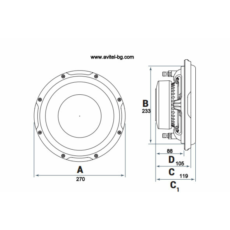 Субуфер Audison Prima APS 10D - Image 5