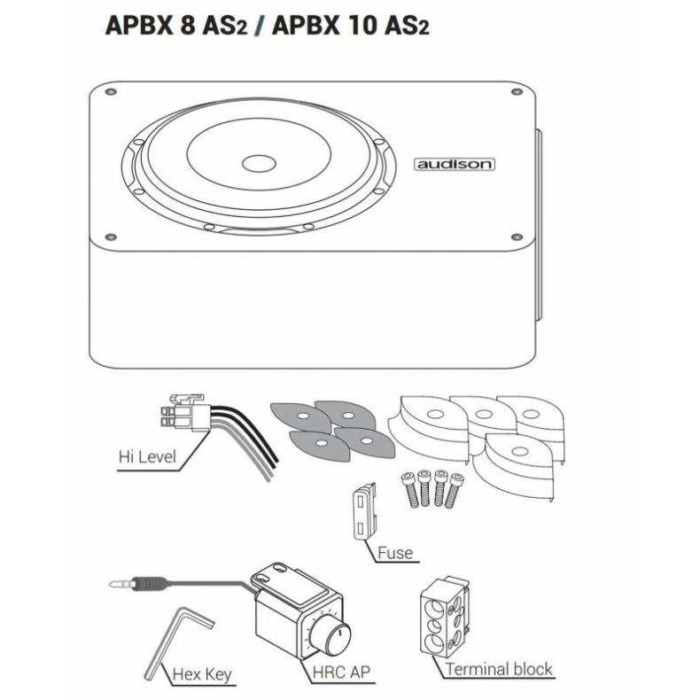 Audison Prima APBX 8 AS Active 8" - Image 4