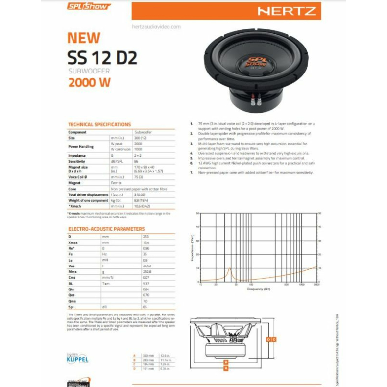 Hertz SS 12 D2 SPL Show - Image 3