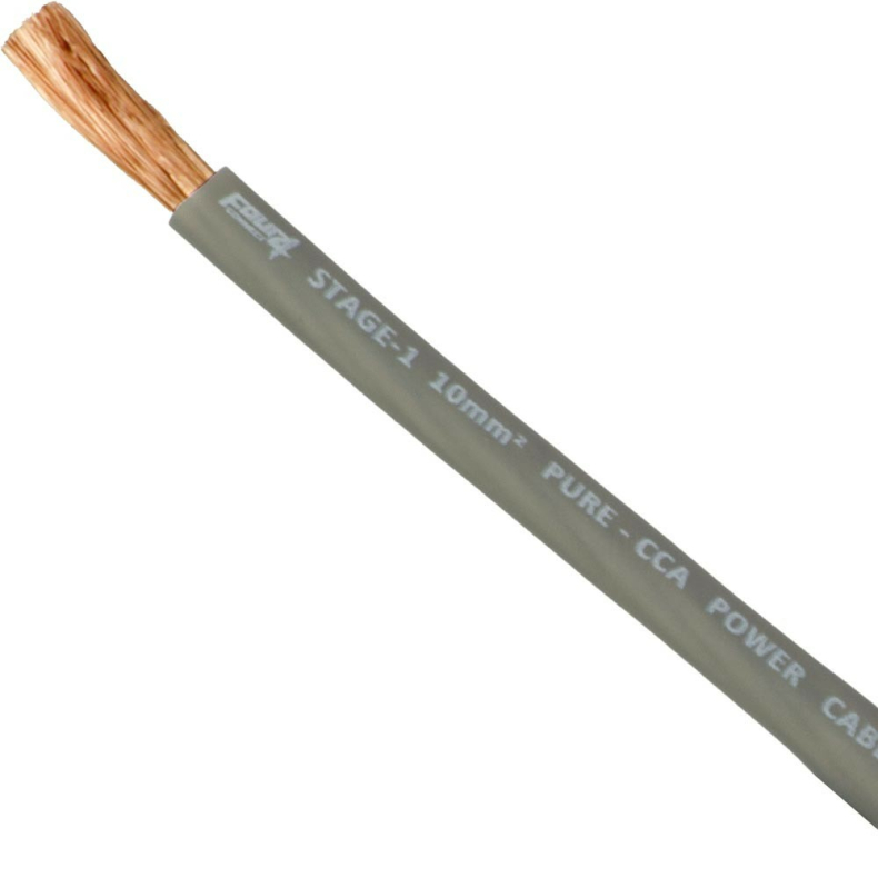 Захранващ кабел 10мм2 сив 4Connect PC10SB Stage1 - Image 3