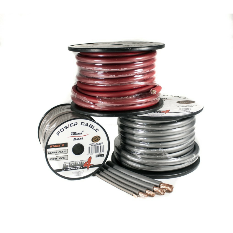 Захранващ кабел 70мм2 червен OFC 4Connect PC70GR - Image 4