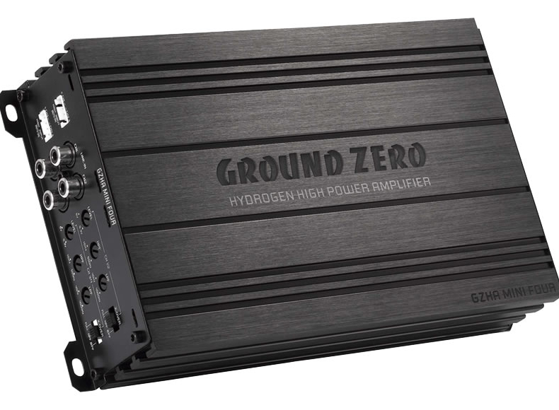 Ground Zero GZHA MINI FOUR – двуканален усилвател