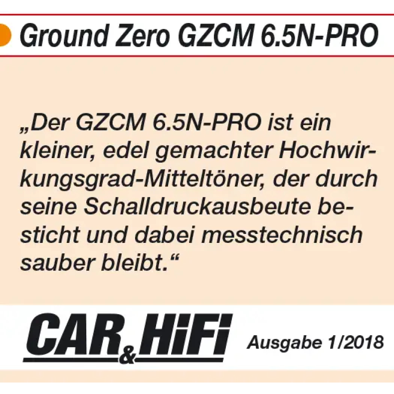 Ground Zero GZCM 6.5N-PRO - Image 5