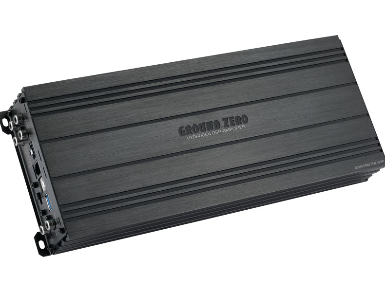 Ground Zero GZHA MINI FIVE-DSP – 6-канален усилвател