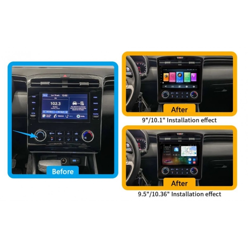 Мултимедия за Hyundai Tucson NX4 (2020-2024) 10" - Image 3
