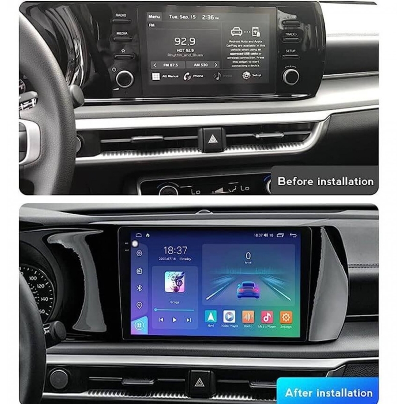 Мултимедия за Kia Optima K5 5 Gen (2020–2023) 10″ + AND1 - Image 3