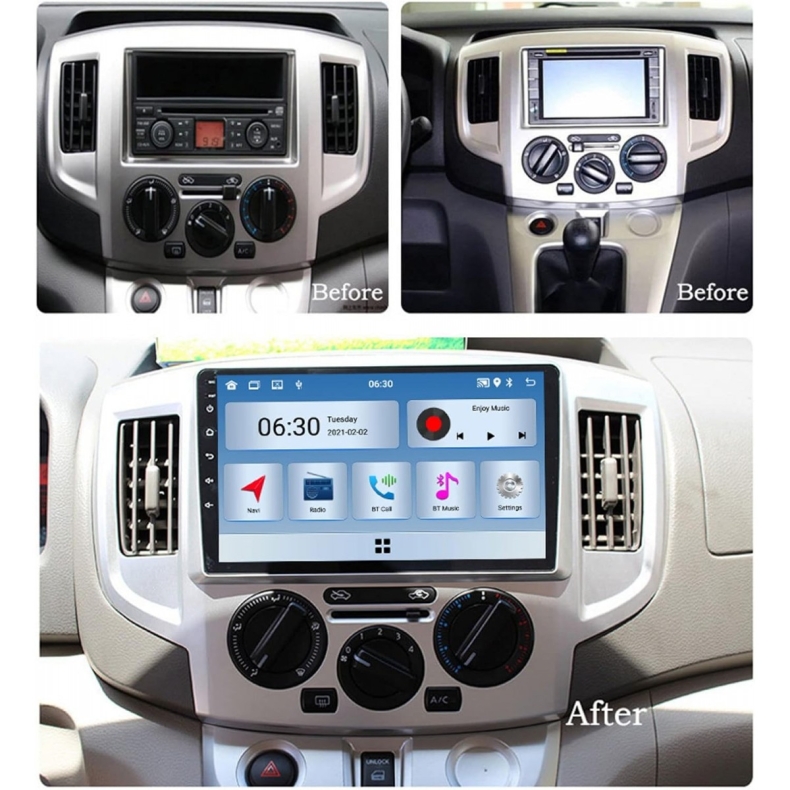 Мултимедия за Nissan NV200 (2011–2018) 9″ - Image 3