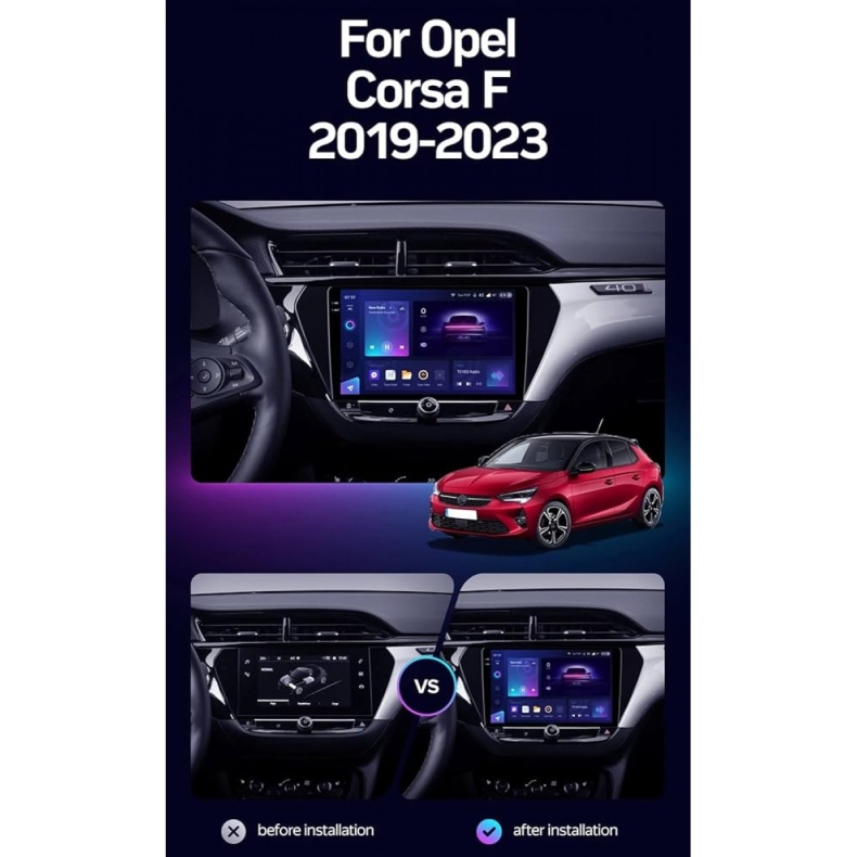 Мултимедия за Opel Corsa F (2019–2023) 9″ - Image 3