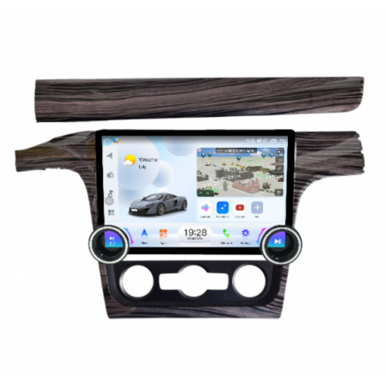Мултимедия за VW Passat B7 (2012-2015) 11.5" USA - Светло кафява