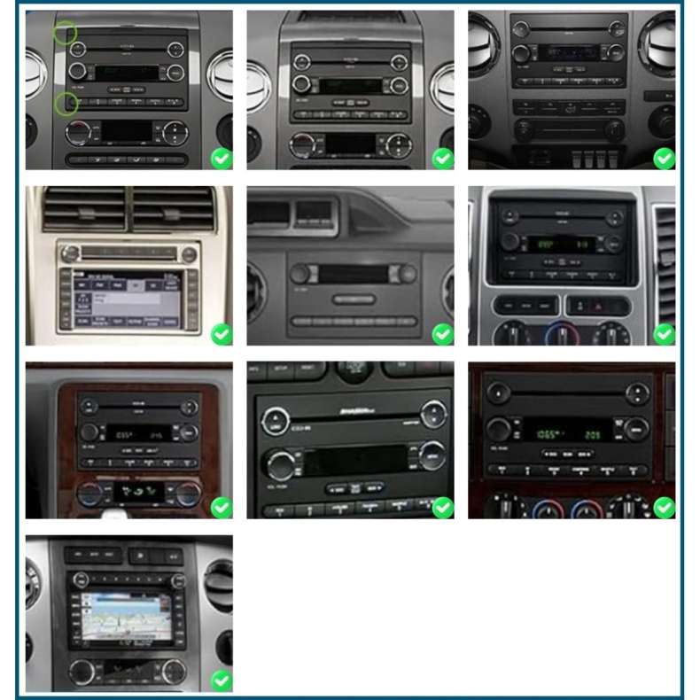 Мултимедия двоен екран за  Ford F150 Explorer Mustang Mercury 23.6″ - 9665 - Image 2