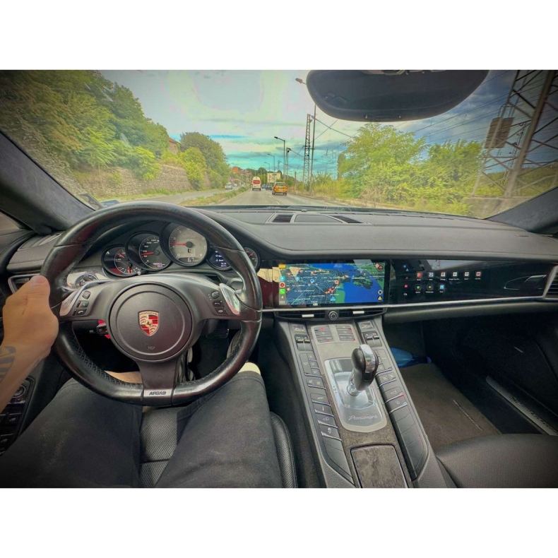 Мултимедия двоен екран за Porsche Panamera (2009-2016) 12.3"+10.25" - Image 3