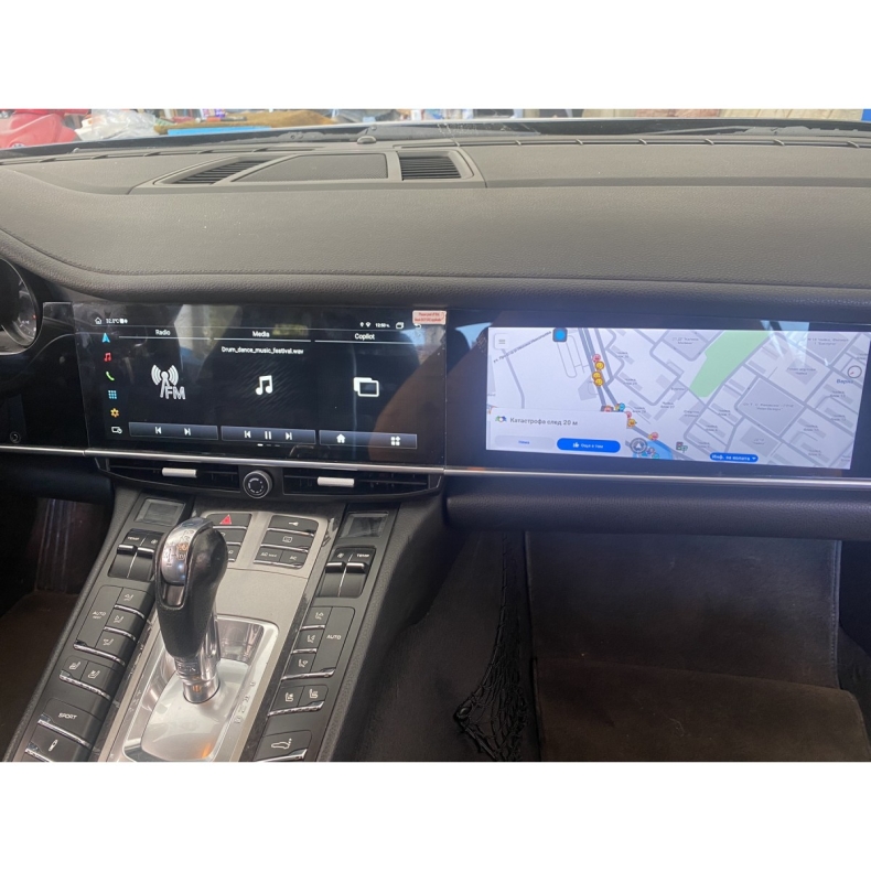 Мултимедия двоен екран за Porsche Panamera (2009-2016) 12.3"+10.25" - Image 2