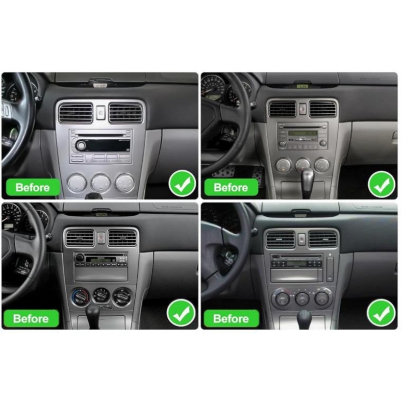 Мултимедия двоен екран за Subaru Forester (2002–2008) 23.6" - Image 2