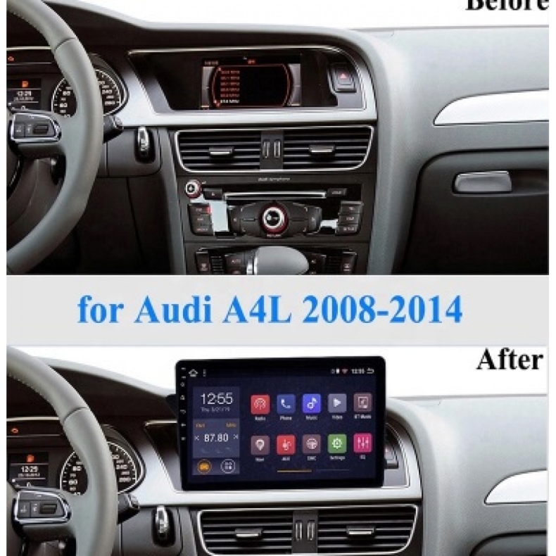 Мултимедия за Audi A4 B8 Type 8K (2007-2016) 9" - Image 3