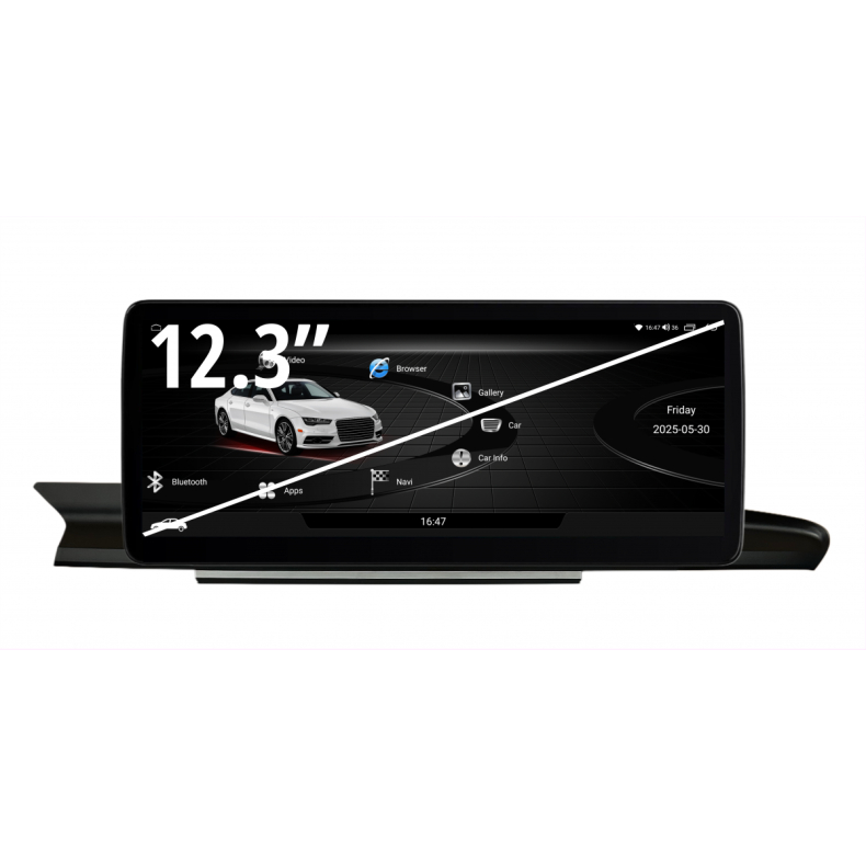 Мултимедия за Audi A6 C7 A6L A7 (2012–2015) 12.3″ - HN+R