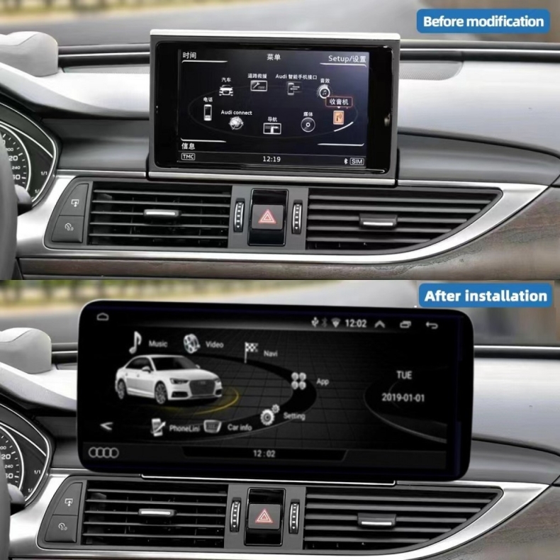 Мултимедия за Audi A6 C7 A6L A7 (2012–2015) 12.3″ - HN+R - Image 3