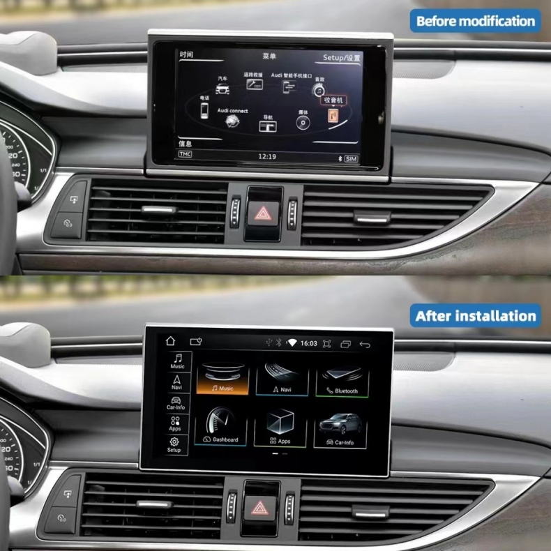 Мултимедия за Audi A6 C7 A6L A7 (2012-2015) 8.4" - HN+R - Image 2