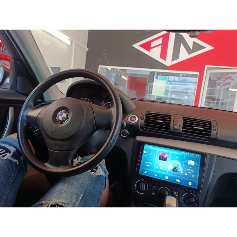 Мултимедия за BMW 1 E81 E82 E87 E88 (2004-2013) 9" - Климатик - Image 3