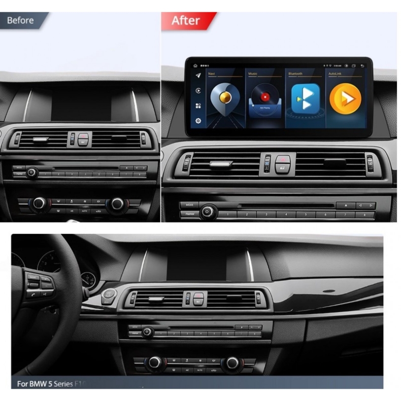 Мултимедия за BMW 5 F10 F11 (2014-2016) 10.33" - NBT - Image 3