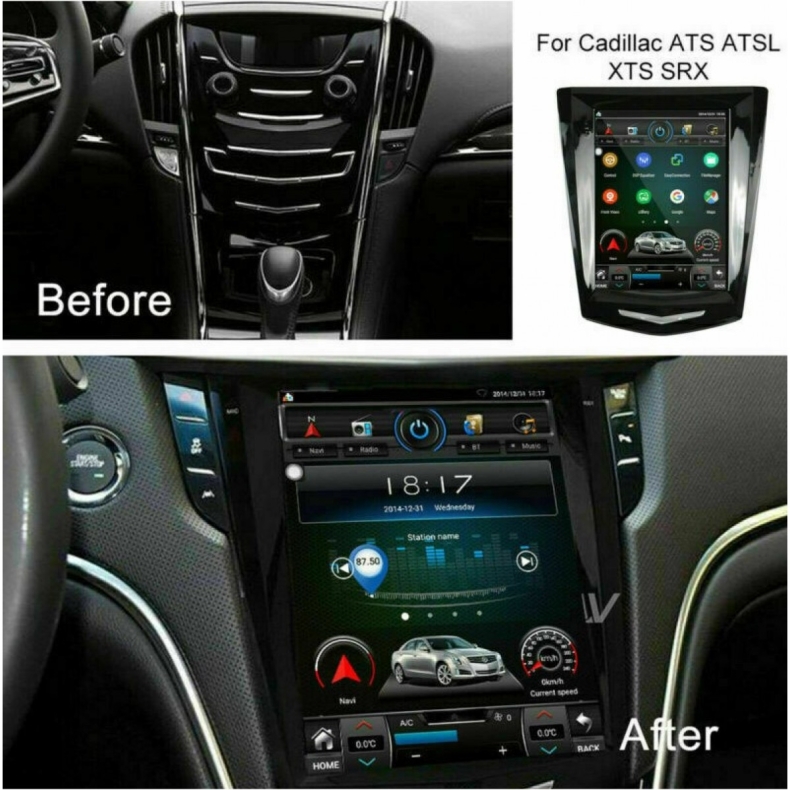 Мултимедия за Cadillac ATS SRX CTS XTS (2013-2018) 9.7" - Вертикална - Image 2