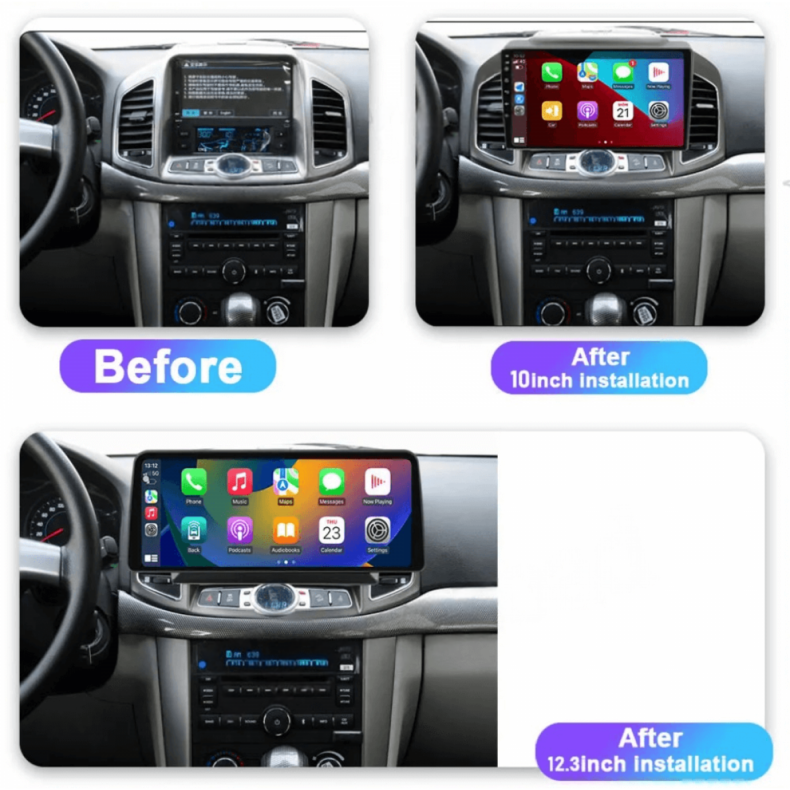Мултимедия за Chevrolet Captiva (2012-2017) 10″ - Image 4