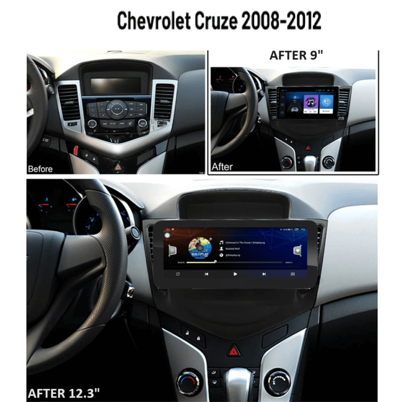 Мултимедия за Chevrolet Cruze (2008-2014) 12.3″ - Image 2