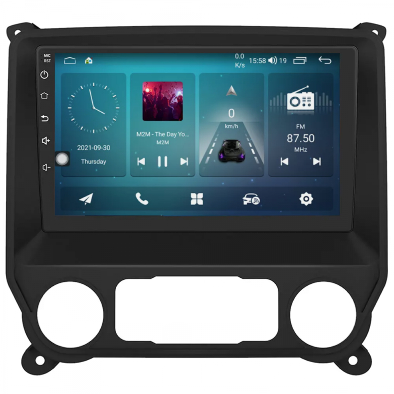 Мултимедия за Chevrolet Silverado GMC Sierra (2014-2019) 10″