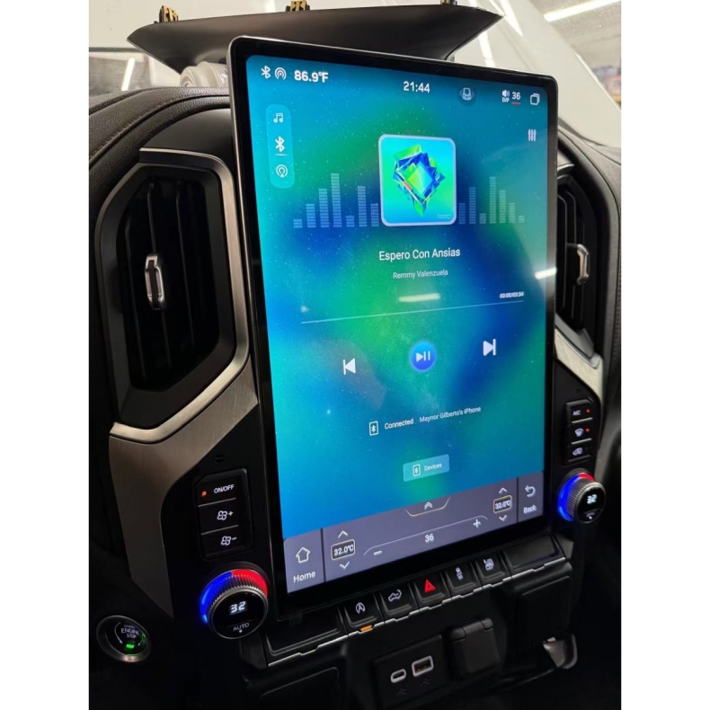 Мултимедия за Chevrolet Silverado GMC Sierra (2019-2022) 15.6" - Вертикална - Image 3