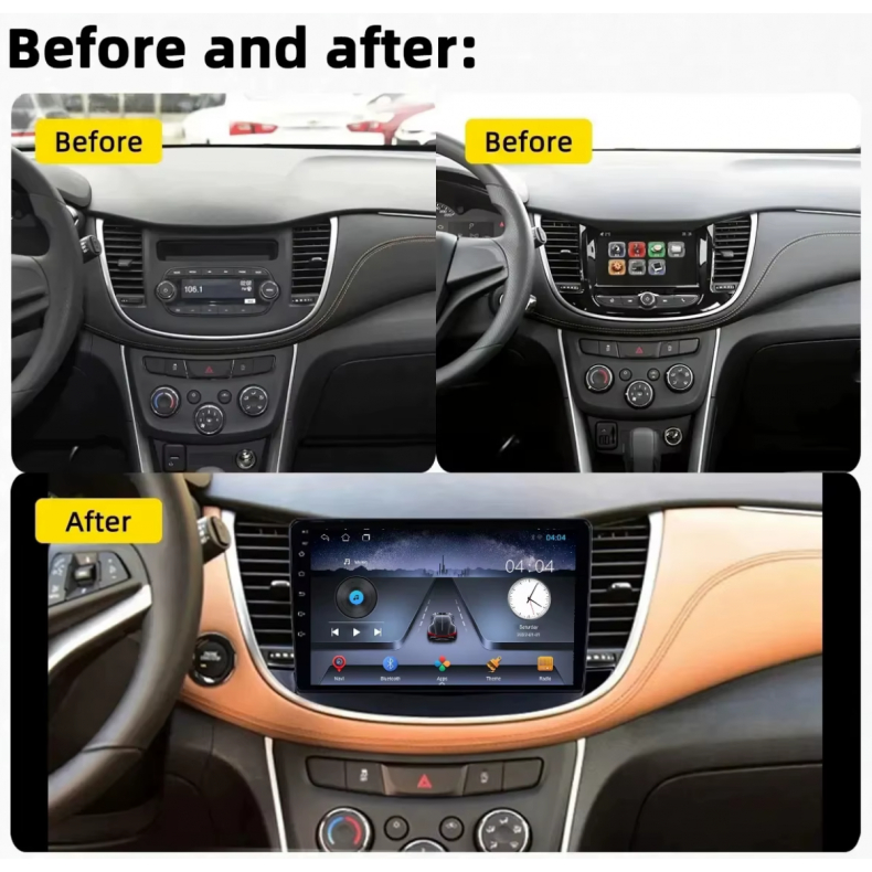 Мултимедия за Chevrolet Trax (2017-2022) 9“ - Image 4