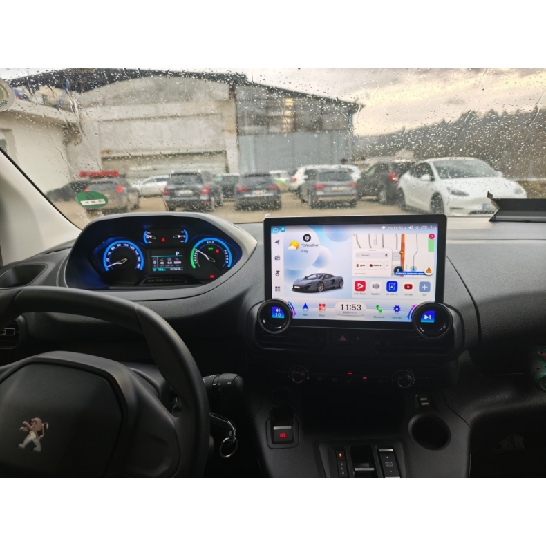 Мултимедия за Citroen Berlingo Peugeot Partner Peugeot Rifter Opel Combo Fiat e-Doblo (2019+) 11.5″  +9665 - Image 4