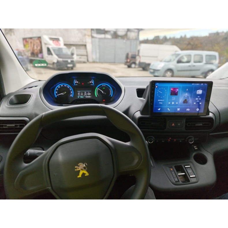 Мултимедия за Citroen Berlingo Peugeot Partner Peugeot Rifter Opel Combo Fiat e-Doblo (2019+) 9" +9665 - Image 7