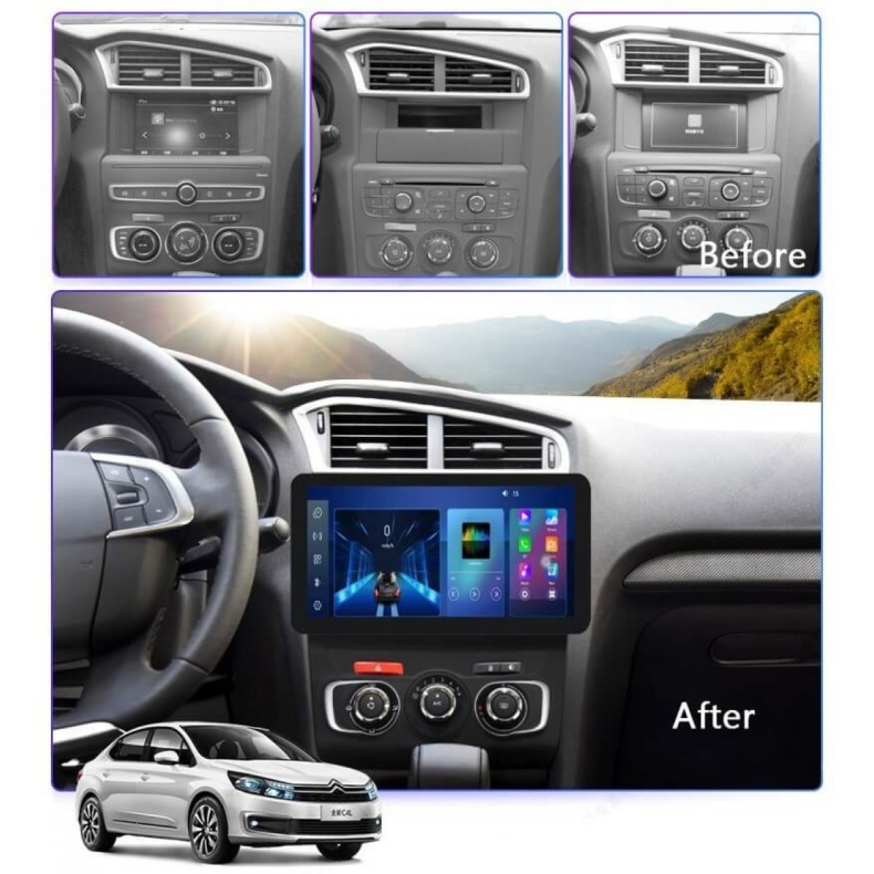 Мултимедия за Citroen C4 C4L DS4 (2010-2019) 12.3" - Image 2