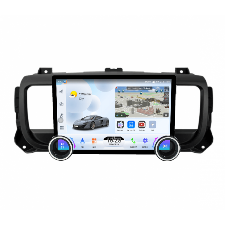 Мултимедия за Citroen Jumpy 3 Peugeot Expert 3 Toyota Proace Opel Vivaro Fiat Scudo (2016-2023) 11.5"