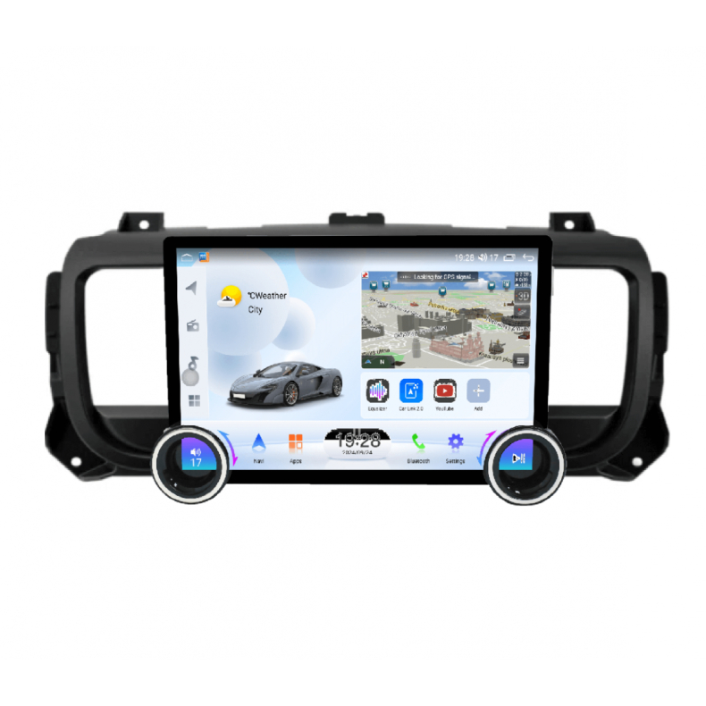 Мултимедия за Citroen Jumpy 3 Peugeot Expert 3 Toyota Proace Opel Vivaro Fiat Scudo (2016-2023) 11.5"
