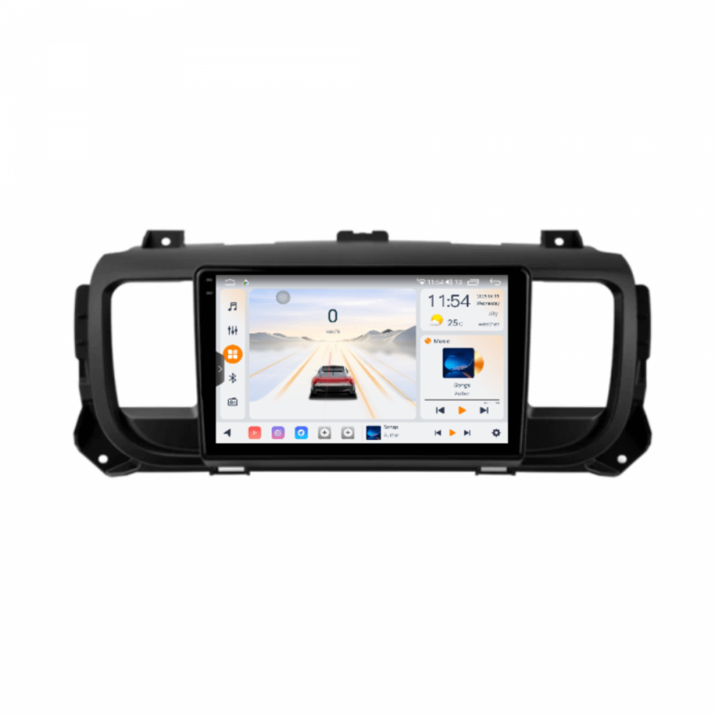 Мултимедия за Citroen Jumpy 3 Peugeot Expert 3 Toyota Proace Opel Vivaro Fiat Scudo (2016-2023) 9" - Image 2