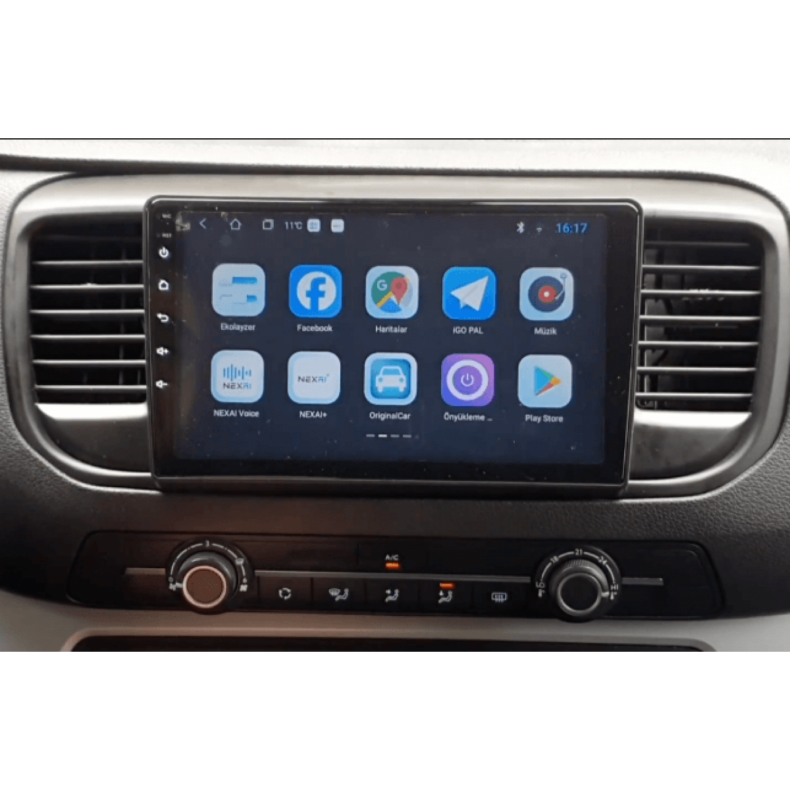 Мултимедия за Citroen Jumpy 3 Peugeot Expert 3 Toyota Proace Opel Vivaro Fiat Scudo (2016-2023) 9" - Image 4