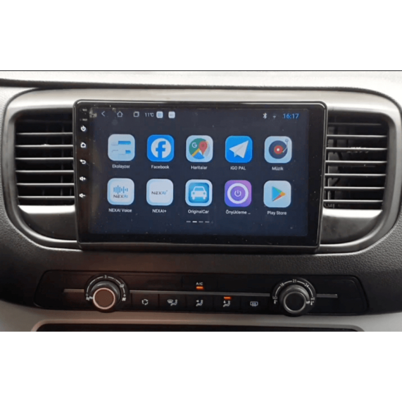 Мултимедия за Citroen Jumpy 3 Peugeot Expert 3 Toyota Proace Opel Vivaro Fiat Scudo (2016-2023) 9" - Image 4