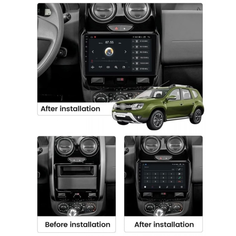 Мултимедия за Dacia Duster 1 Gen Facelift (2013-2018) 9" - Image 3