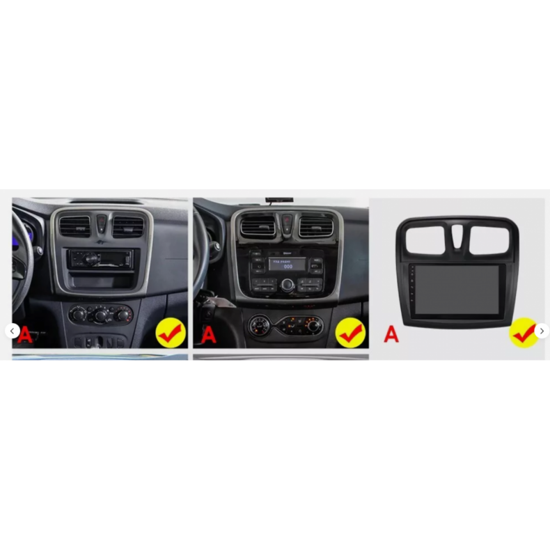 Мултимедия за Dacia Logan Sandero (2012–2019) 9" - Image 4