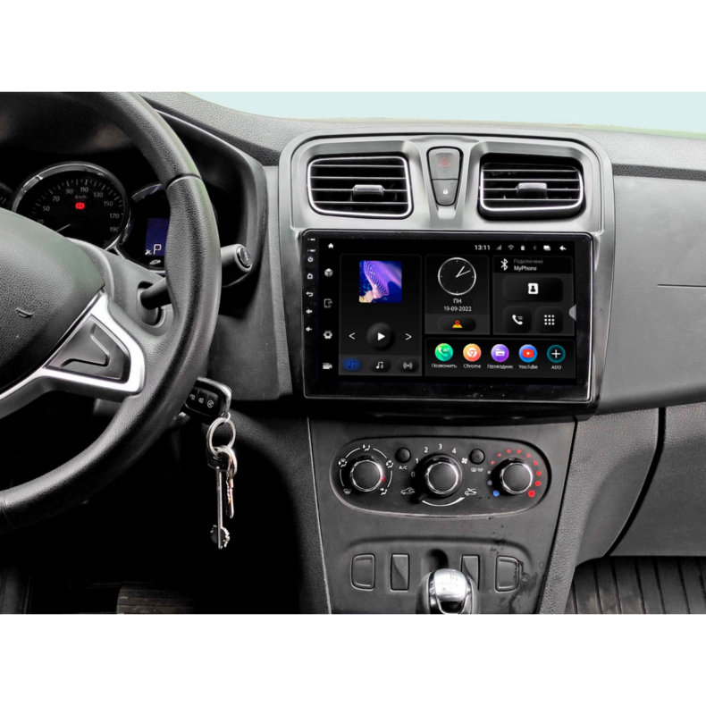 Мултимедия за Dacia Logan Sandero (2012–2019) 9" - Image 2