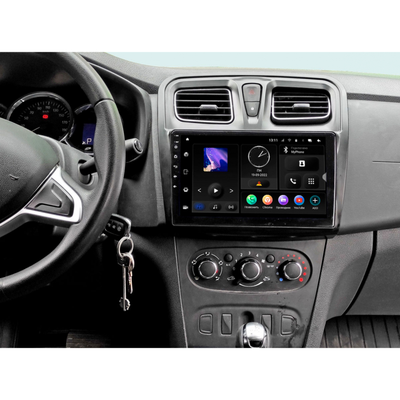 Мултимедия за Dacia Logan Sandero (2012–2019) 9" - Image 2