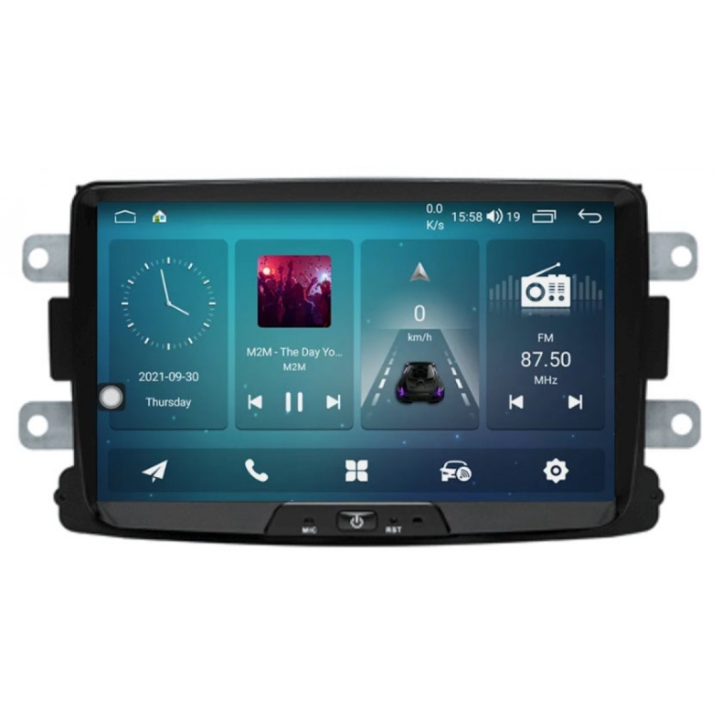 Мултимедия за Dacia Sandero Duster Logan 2 Dokker Renault Captur 8"