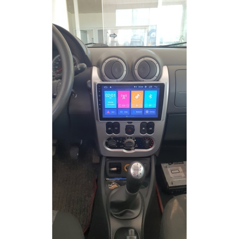 Мултимедия за Dacia Sandero Duster Logan Lada Largos (2009-2015) 9" - Image 3