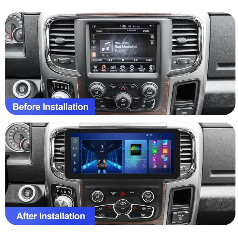 Мултимедия за Dodge Ram 1500 2500 3500 (2013-2018) 12.3″ - Климатроник - Image 2