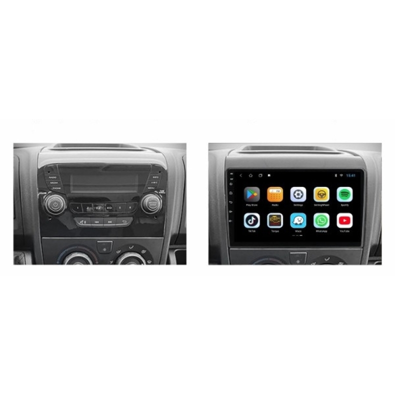 Мултимедия за Fiat Ducato Citroen Jumper Peugeot Boxer (2006-2021) 9″ - Тип A - Image 3
