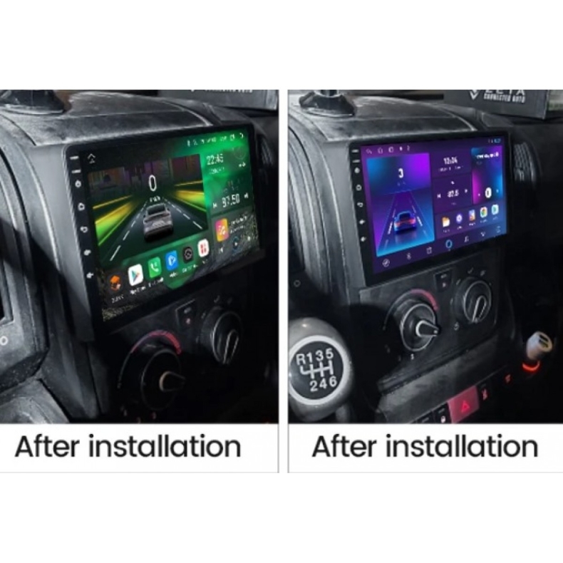 Мултимедия за Fiat Ducato Citroen Jumper Peugeot Boxer (2006-2021) 9″ - Тип A - Image 5
