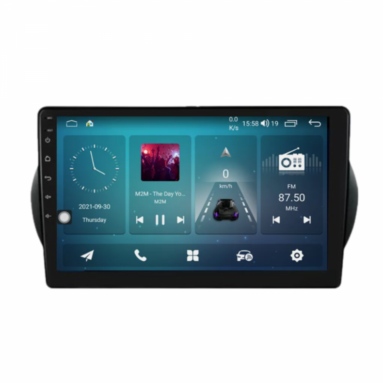 Мултимедия за Fiat Fiorino Citroen Nemo Peugeot Bipper (2008–2017) 10″ - 1DIN