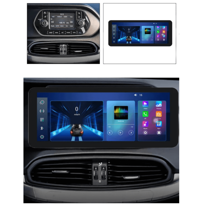 Мултимедия за Fiat Tipo (2015-2022) 12.3" - Image 2